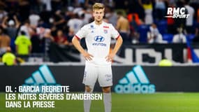 OL : Garcia regrette les notes sévères d’Andersen dans la presse
