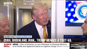 Après le Venezuela, Donald Trump continue de menacer Cuba, le Groenland ou encore l'Iran