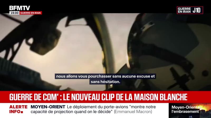 Guerre de communication entre les États-Unis et l'Iran: le nouveau clip de la Maison Blanche