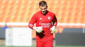 Anthony Lopes avec l'OL, le 27 septembre 2020