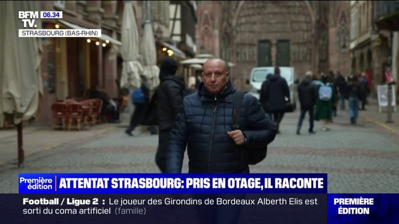 Attentat du marché de Noël à Strasbourg: le chauffeur de taxi pris en otage par l'assaillant raconte