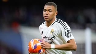 Kylian Mbappé lors du match Real Madrid-Majorque (2-1, Liga), le 14 mai 2025