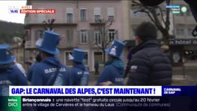 Carnaval des Alpes: un défilé a commencé à Gap