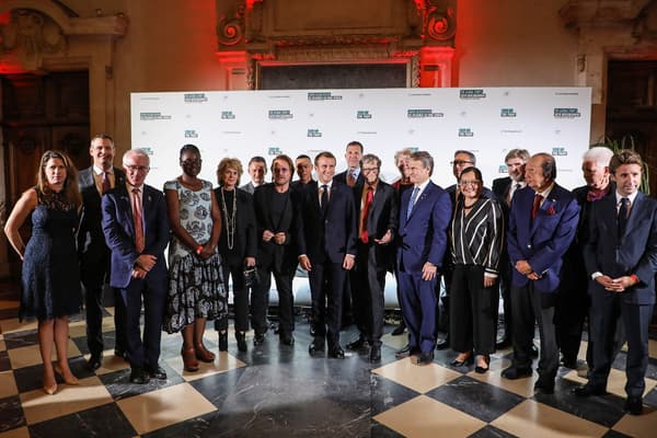 Emmanuel Macron a dîné avec plusieurs personnalités mercredi à Lyon.