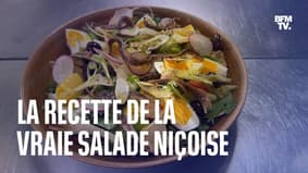 L'étoilée Julia Sedefdjian nous donne sa recette de "la vraie" salade niçoise