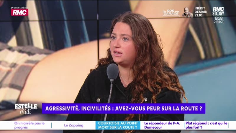 Agressivité sur la route : "C'est moi, cycliste, qui aie peur des voitures", confie Elise Goldfarb