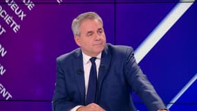 Xavier Bertrand sur le plateau de BFM Politique, dimanche 29 octobre