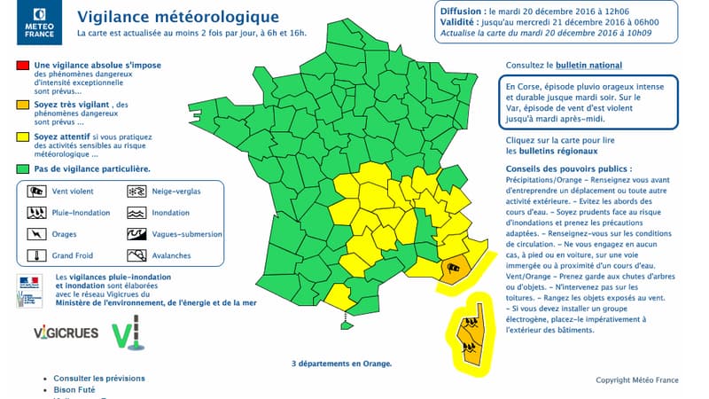 L'alerte orange neige-verglas a été levée sur trois départements.