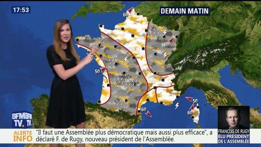 La Meteo Pour Ce Mercredi 28 Juin 2017