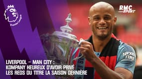 Liverpool – Man City : Kompany heureux d’avoir privé les Reds du titre la saison dernière