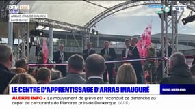 Hauts-de-France: le plus grand centre d'apprentissage de la région inauguré à Arras