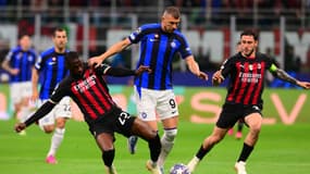 Edin Dzeko - AC Milan-Inter - Ligue des champions
