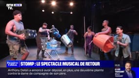 La troupe de percussionniste "Stomp" est de retour avec un nouveau spectacle