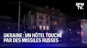  Ukraine : un hôtel touché par des missiles à Kharkiv 