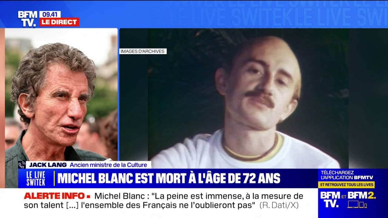 Mort de Michel Blanc: 