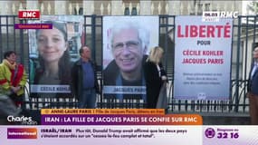 Témoignage RMC : l’inquiétude de la fille de Jacques Paris, détenu en Iran