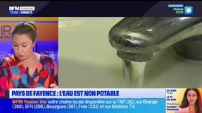 Pays de Fayence: l'eau impropre à la consommation