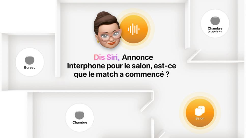 La fonction Intercom du HomePod mini