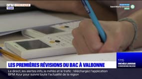 Valbonne: les lycéens se préparent pour le baccalauréat