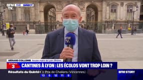 "Chacun pensait que ce n'était pas une mesure idéologique": Gérard Collomb revient sur sa décision de menu unique dans les cantines de Lyon en mai dernier