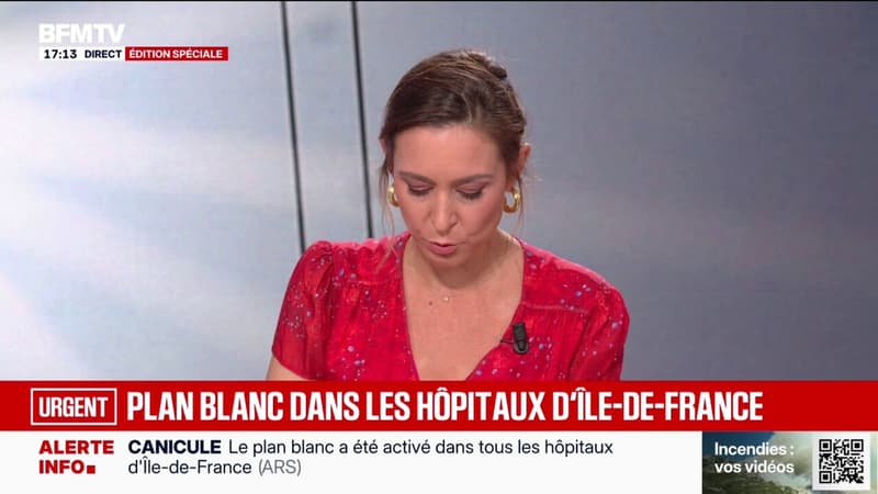Canicule: le plan blanc activé dans les hôpitaux d'Île-de-France