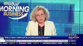 Muriel Pénicaud, ambassadrice et représentante permanente de la France auprès de l'OCDE, s'inquiète "de la dette écologique, sociale et financière léguée à cette (jeune) génération"