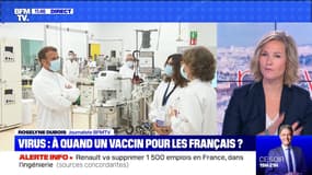 Sanofi : Macron en visite dans un laboratoire - 16/06