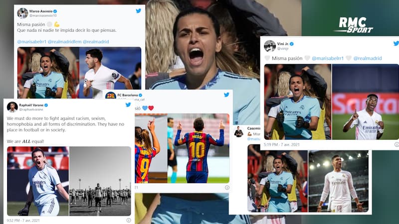 Asensio, Varane, le Barça… ils défendent la gardienne du Real Madrid, victime d'attaques sexistes