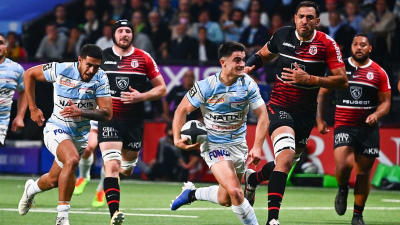 Top 14: le Racing 92 fait tomber le champion toulousain