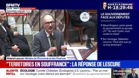 "Le combat industriel, c'est un combat essentiel": Roland Lescure, ministre de l'Économie, répond à David Taupiac (LIOT) sur les "territoires en souffrance"