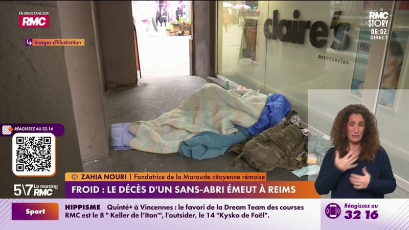 Froid : Le décès d'un sans-abri émeut à Reims