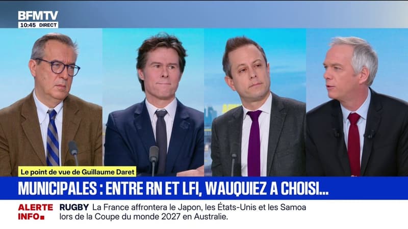 ÉDITO - Municipales: Laurent Wauquiez appellera à voter "tout sauf LFI" lors des seconds tours
