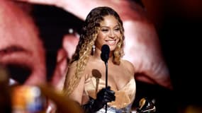 Beyoncé lors des Grammy Awards, le 5 février 2023 à Los Angeles