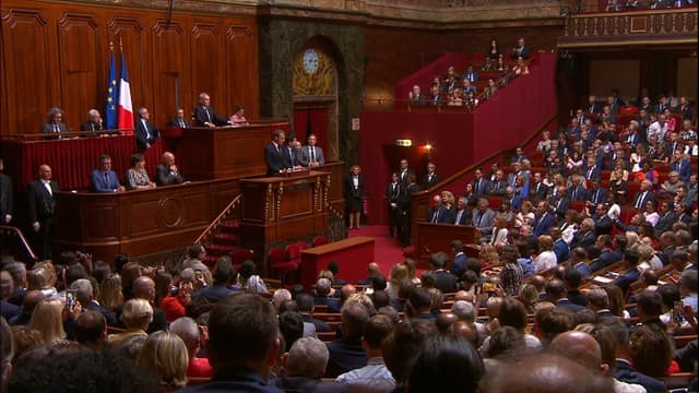 Emmanuel Macron s'est exprimé devant le Congrès, réuni à Versailles.