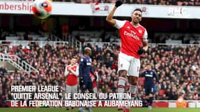 Premier League : "Quitte Arsenal", le conseil du patron de la fédé gabonaise à Aubameyang