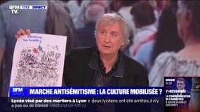 Marche contre l'antisémitisme: "Je ne suis pas un amoureux des manif', mais là, il faut y aller", affirme Plantu