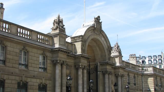 Le Palais de l'Elysée (illustration)