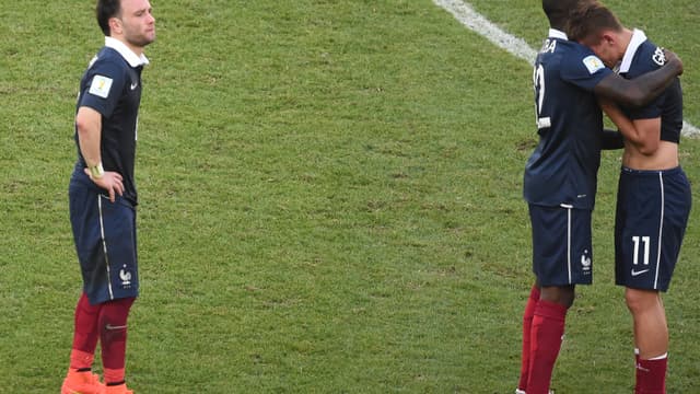 Antoine Griezmann et Mathieu Valbuena