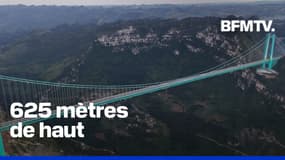  En Chine, vous pouvez sauter à l'élastique depuis le pont le plus haut du monde 