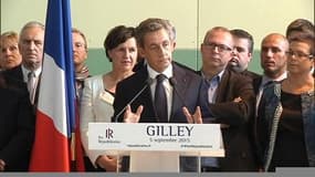 Migrants: Sarkozy a "honte" de "la brutalité" de Marine Le Pen