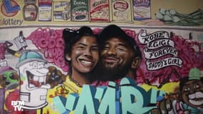 Mort de Kobe Bryant : une fresque murale peinte à Los Angeles en hommage au basketteur et à sa fille