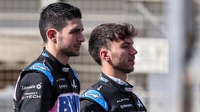 Esteban Ocon et Pierre Gasly