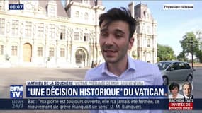 "Nous avons gagné la première bataille", une des victimes présumées se réjouit de la levée de l'immunité de l'ambassadeur Mgr Ventura