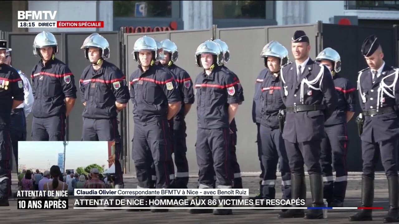 Nice, 14 Temmuz Saldırısının 10. Yılında Kurbanları Anıyor