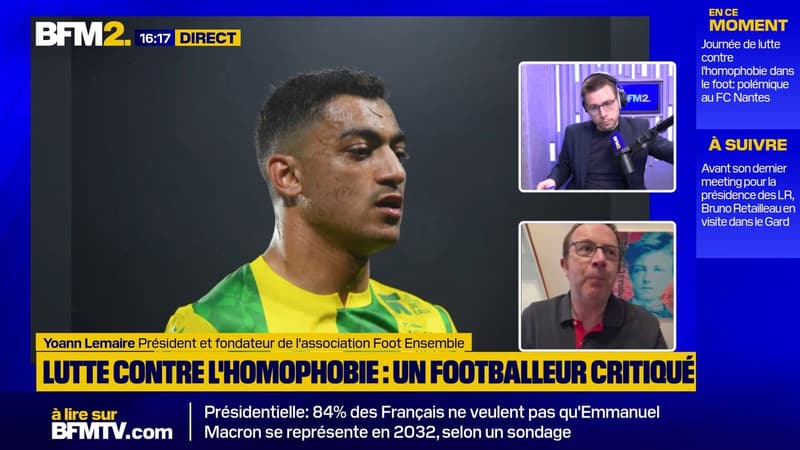 Journée de lutte contre l'homophobie dans le foot: un joueur du FC Nantes ne jouera pas