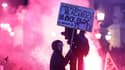 Une pancarte pro-black bloc dans une manifestation