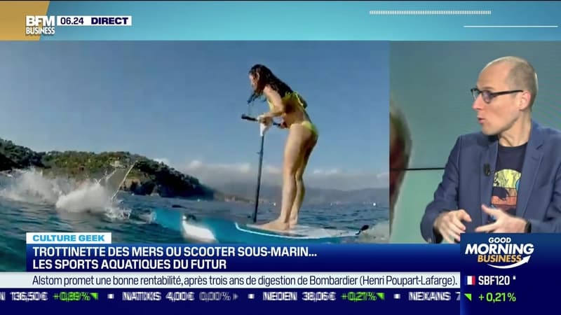 Culture Geek : Trottinettes des mers ou scooter sous-marin, les sports aquatiques du futur, par Anthony Morel - 06/07