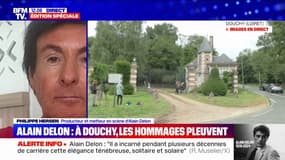 Philippe Hersen (producteur et metteur en scène d'Alain Delon): "Alain était quelqu'un de très simple, très disponible"