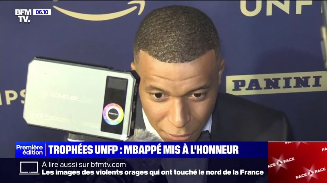 Trophées UNFP: Kylian Mbappé élu Meilleur Joueur De Ligue 1