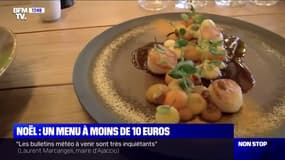 Noël: un menu à moins de 10 euros par personne
